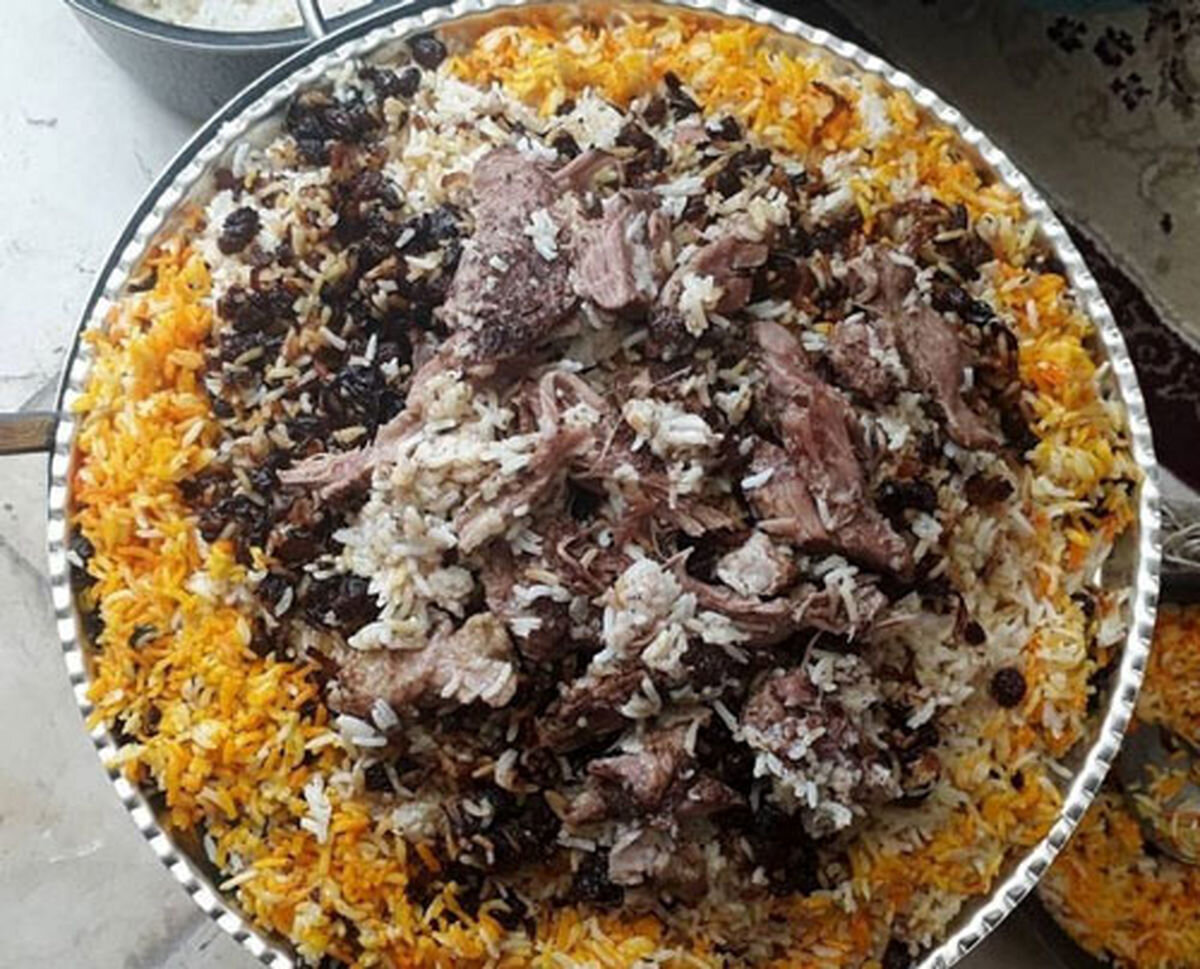 طرز تهیه ته چین گرمساری مجلسی ؛ غذای اصیل کوچ نشین ها