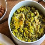 طرز تهیه خشکاویج با باقالی تازه ؛ یک غذای مقوی گیلانی