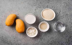 آموزش درست کردن بستنی سه ‌بعدی انبه در خانه