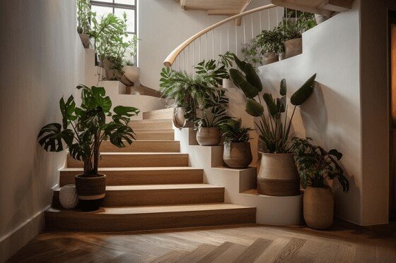 گیاهان مقاوم به سرما برای راه‌پله‌ کم‌نور