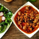 خورشت خلال کرمانشاه : طعمی از تاریخ با خلال بادام و زرشک سیاه