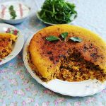 طرز تهیه لوبیا پلو با ته چین ؛ غذای خوشمزه پاییزی با عطر دارچین و زعفران