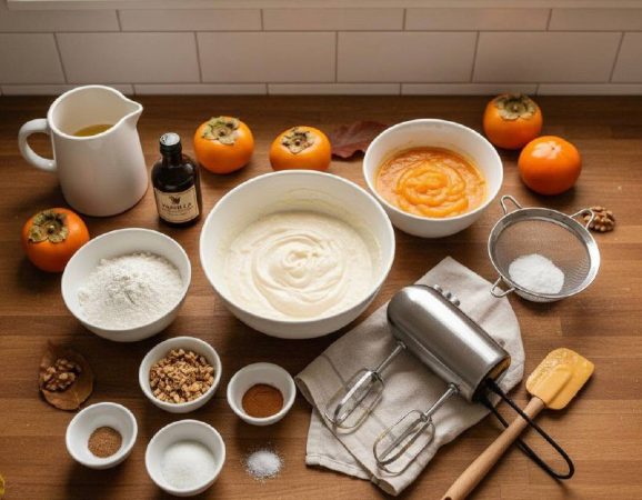 کیک خرمالو ؛ گزینه ای خانگی و خوشمزه به جای دسرهای صنعتی و پر شکر